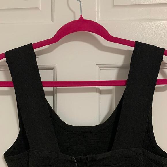 Forever 21 Black Mini Dress with and silver embellishments size large NWT - Picture 7 of 7